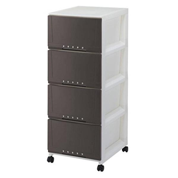 天馬 tenma PRX プロフィックス ルームケース 3404 ブラウン　4段 幅34×奥行42×...