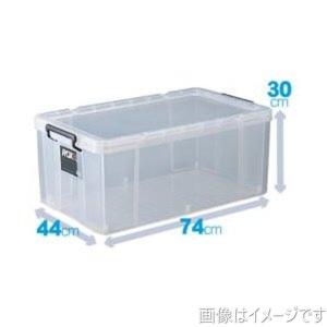 天馬/tenma ロックス740L(箱売り3入） クリア 収納ケース 押入れ収納 ボックス 積み重ね スタッキング プラスチック