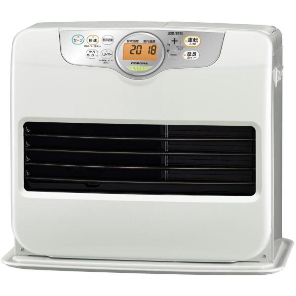 【在庫有・即納】コロナ CORONA 石油ファンヒーター FH-G5725BY W シェルホワイトよ...