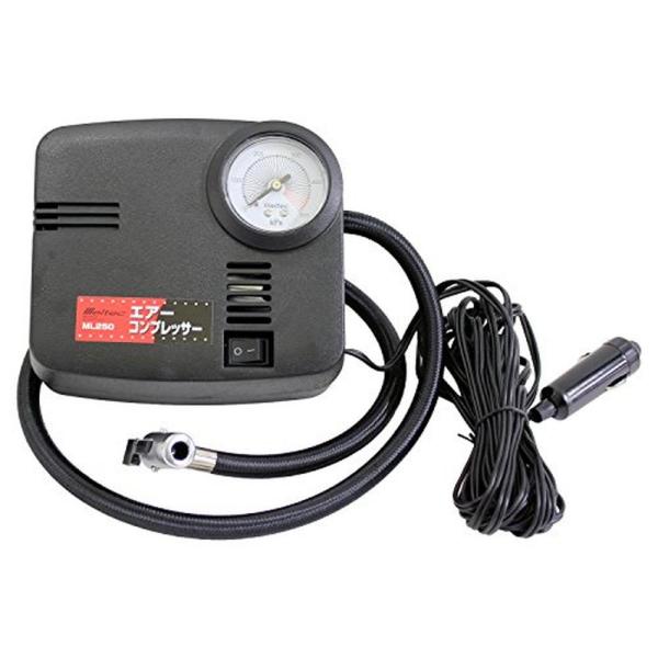 メルテック エアーコンプレッサー(自動車/バイク) 最高圧力:500ｋPa DC12V(ソケット) ...