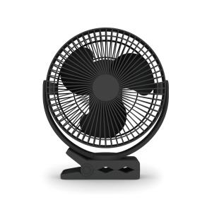 トップランド(TOPLAND) どこでもFAN 2WAYクリップ ブラック SF-DFP10 BK　扇風機 携帯 ポータブル サーキュレーター｜daiyu8