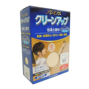 フジワラ化学 プレミアムクリーンアップ珪藻土壁材1坪用 3kg ベージュ｜daiyu8