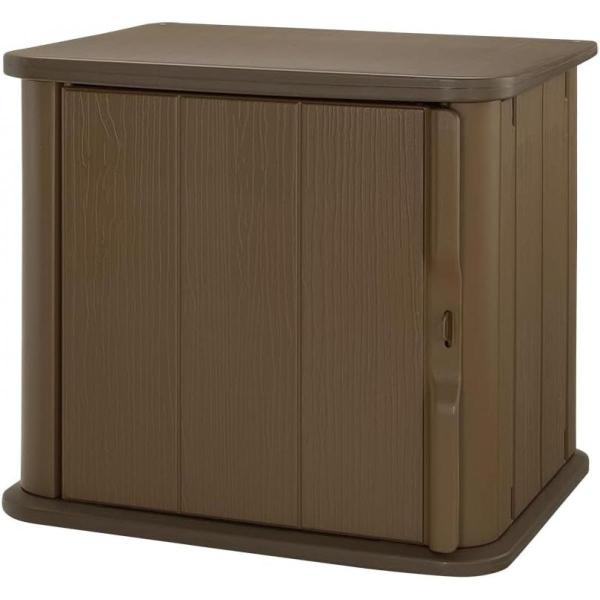 【I】【法人限定】リッチェル アルベロ ストッカー ST 80 物置 樹脂製 コンパクト 収納 園芸...