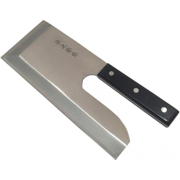 【在庫有】ナガノ産業 ステンめん切包丁 壮次郎 24cm 左利き用 2175 1個　そば切り包丁 包...