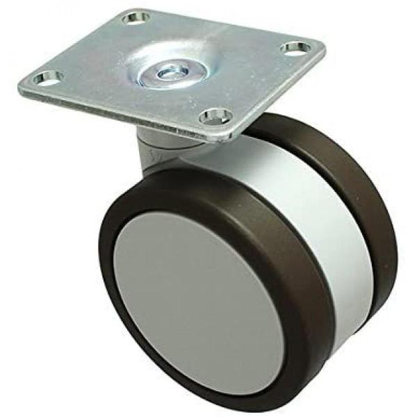 ハイロジック(HILOGIK) 26303 フォルテキャスター75mm プレートタイプ ストップ無 ...