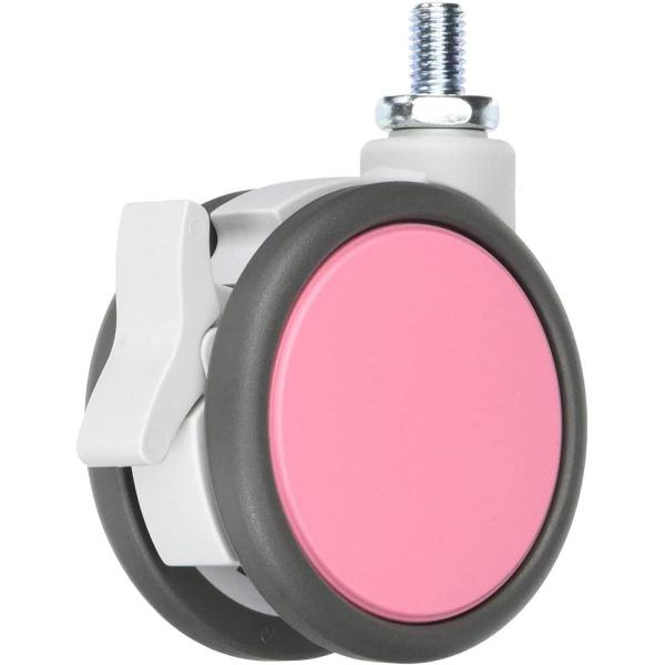 ハイロジック(HILOGIK) 26319 フレスコキャスター75mm M10ボルト・ストップ付 ピ...