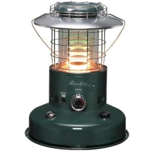 【北海道・沖縄・離島不可】TOYOTOMI(トヨトミ） ランタン調レインボーストーブ［ダークグリーン］RL-251-G