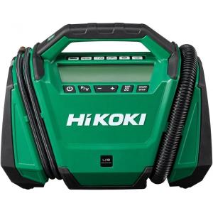 HiKOKI ハイコーキ 18V コードレス 空気入れ UP18DA(NN)  【蓄電池・充電器別売】 本体のみ 電動 自転車 自動車 タイヤ ボール 空気抜き