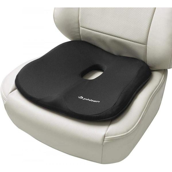 ボンフォーム BONFORM ファイテン 低反発 穴あき クッション 5815-13BK ブラック ...