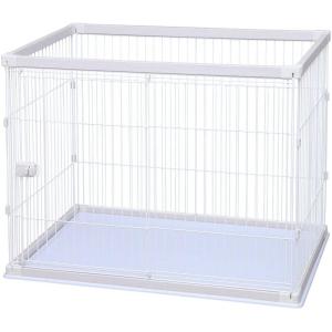 犬 ケージ ゲージ サークル ペットケージ ペットサークル ホワイト 犬用  ウッディサークル PWSR-1280H アイリスオーヤマ