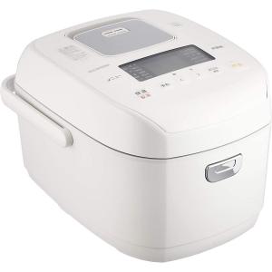 【在庫有・即納】  アイリスオーヤマ 圧力IH炊飯器 5.5合 圧力IH式 40銘柄炊き分け機能 極厚火釜 大火力 玄米 ホワイト RC-PD50-W