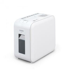 アイリスオーヤマ  超静音細密シュレッダー P4HMS-W ホワイト パーソナルシュレッダー