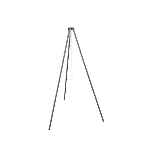 アイリスオーヤマ HUGEL(ヒューゲル) 焚き火三脚 TKB-TP135 ブラック　耐荷重20kg...