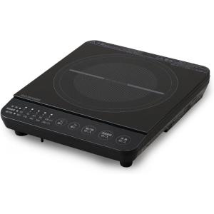 S.Kjapan ホットプレート付き2口IH調理器 IHクッキングヒーター IH