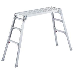 ハセガワ 長谷川工業 アルミ足場台 DRS-1000c (天板高さ0.65〜0.96m