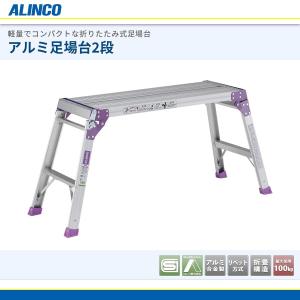 【在庫有・即納】 洗車台 足場台 作業台 アル...の詳細画像1