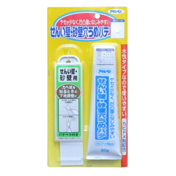 せんい壁砂壁穴うめパテ８０Ｇ
