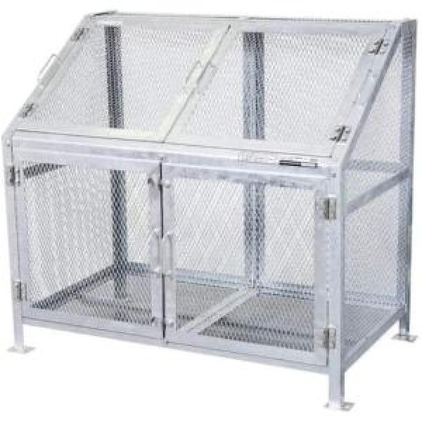 【I】【代引不可】グリーンライフ メッシュごみ収集庫(組立式）KDB-1200N W1250×D76...