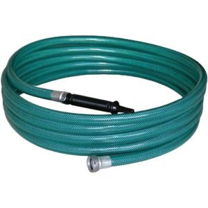 岩崎 エンジンポンプ用 散水ホース 8m 自在散水ノズル付 25mm 農業用