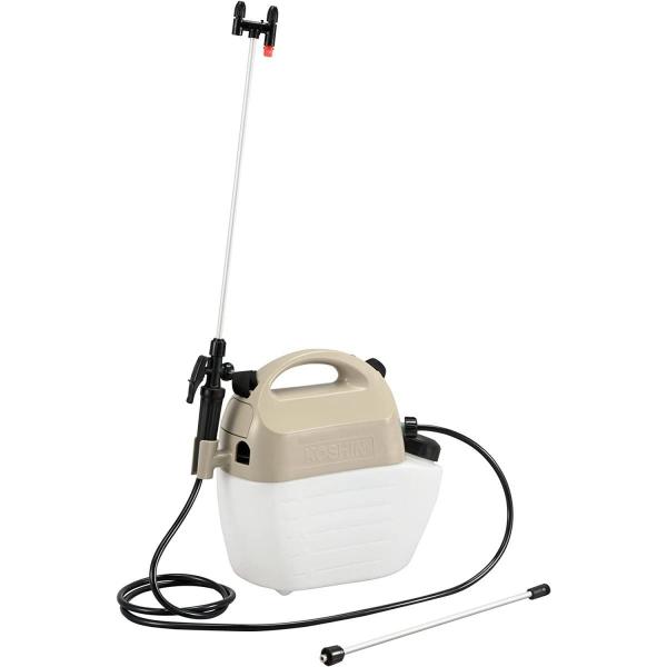 【在庫有・即納】工進(KOSHIN) 乾電池式噴霧器 ハイパワー 5L GT-5HD　単一乾電池6本...
