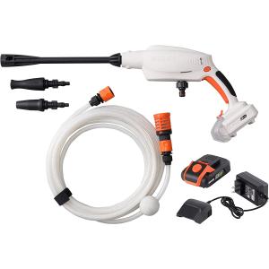 【在庫有・即納】 工進(KOSHIN) 18V 2.0Ah 充電式 洗浄機 ガンタイプ SJC-1820 バッテリー・充電器付 コードレス ショートガン 軽量