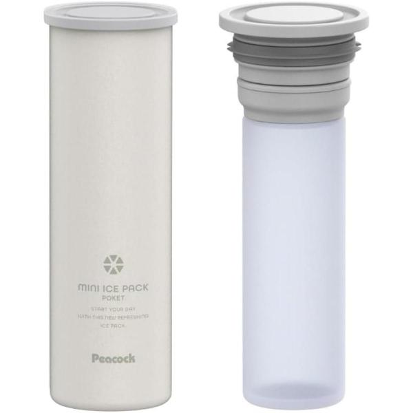 【在庫有】ピーコック ミニアイスパック ポケット ABB-S07 ホワイト(W)　携帯 ミニサイズ ...