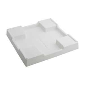 【在庫有・即納】カクダイ 洗濯機用防水パン 穴無しタイプ 426-426-W ホワイト 洗濯機下ビス・キャップ付き｜ダイユーエイト.com