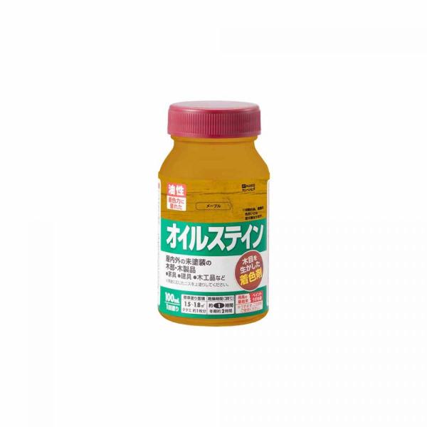 カンペハピオ(Kanpe Hapio) オイルステインA メープル 100ml　木目を生かした着色剤...