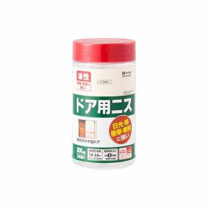 カンペハピオ 油性ドア用ニス 300ml とうめい 木部用 窓枠 高耐久ウレタン樹脂塗料 日光 雨 衝撃 摩耗に強い