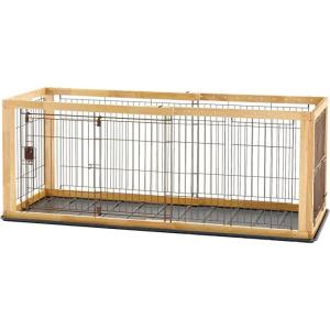 リッチェル 木製スライドペットサークル レギュラー ナチュラル ( 1台 リッチェル 木製スライドペットサークル レギュラー ナチュラル ( 1台