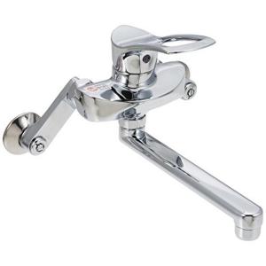 【新品】SANEI シングル混合栓 K1712-3U 壁付 キッチン 蛇口 SANEI 三栄水栓 シングルレバー混合栓 一般地用 《混合栓/壁付シングル