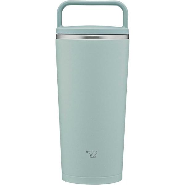 象印マホービン SX-JS30 GM ステンレスキャリータンブラー 300ml アッシュグリーン 保...