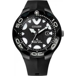 シチズン CITIZEN プロマスター PROMASTER オルカ ブラック BN0235-01E メンズ ウォッチ 腕時計 エコ・ドライブ BN0230-04E 防水｜daiyu8