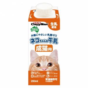 ドギーマン ネコちゃんの牛乳 幼猫用 200ml 1ケース24個セット : イ