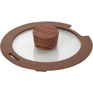 ベストコ セラティ セラミック シングルアイテム IHポット用ガラス蓋 16cm サクラピンク ND-8357