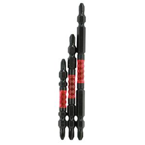 SK11 スーパー阿修羅ビットタフワイド 3本組 SSA-WP03-2681 ドリルアクセサリ ねじ締め ビット ドライバービット
