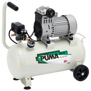 SK11 オイルレス エアーコンプレッサー SW-131 タンク容量 25L 低騒音モデル SW-L25MPF-01 PUMA ダスター タッカー 空気入れ｜daiyu8