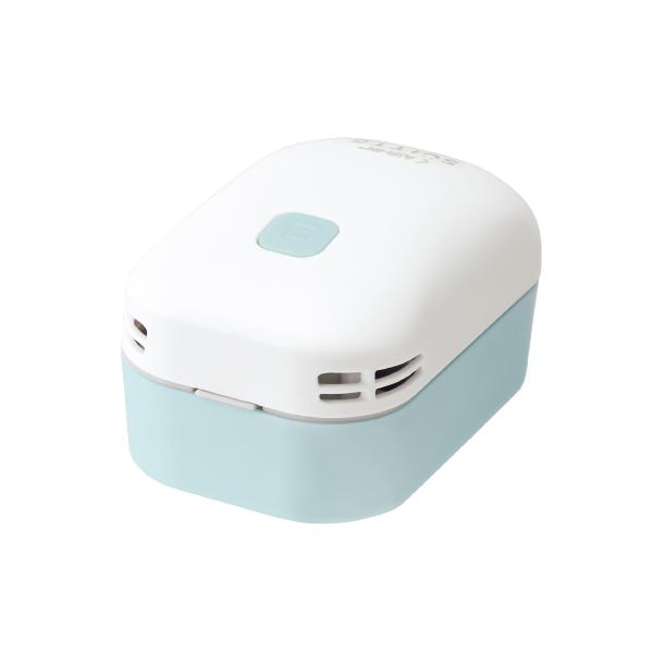 PLUS プラス エアインスイット ブルー VC-001AI 簡単・安全・清潔 卓上クリーナー 消し...