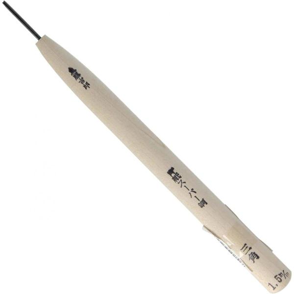 東藤吉郎 高級 彫刻刀 三角 1.5mm 安来鋼青紙スーパー 版画 彫刻 仏像彫刻 V字 与板利器