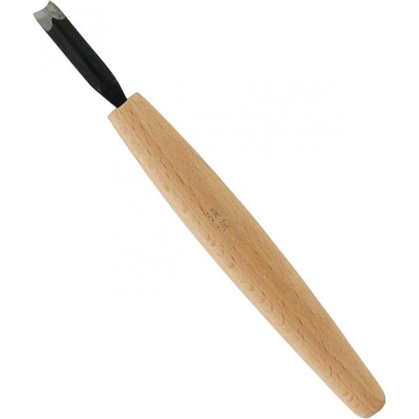 清玄 細工刀 三角 6mm No.12 彫刻刀 彫刻 カービング 木彫 版画 小細工 太鼓型柄 安来...