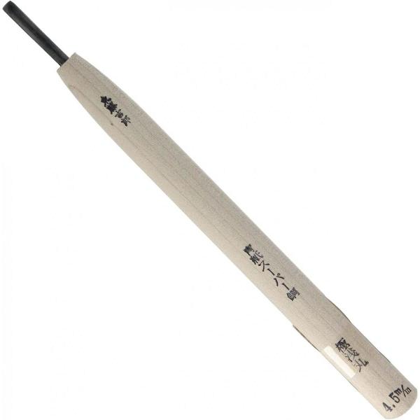 東藤吉郎 高級 彫刻刀 極浅丸 4.5mm 安来鋼青紙スーパー 版画 彫刻 仏像彫刻 与板利器