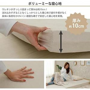 【I】 セルタン マットレス シングル 三つ折...の詳細画像4