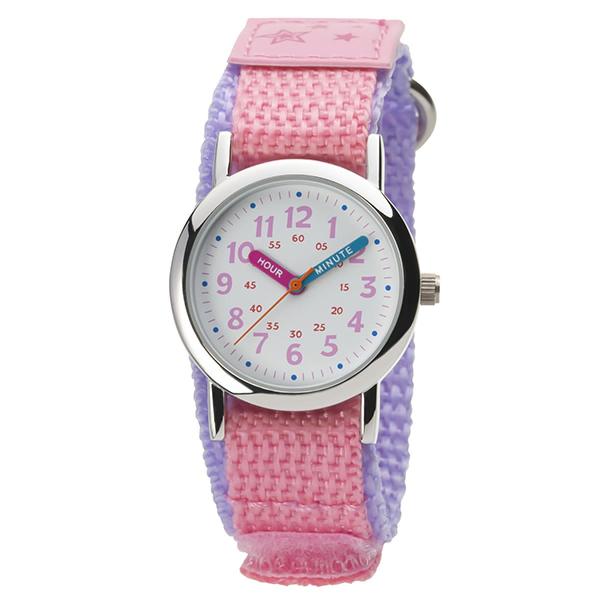 クレファー 時間の読み方を学べる時計 NB-AK217　3気圧防水 キッズウオッチ アナログウオッチ