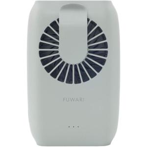 山善 扇風機 ハンディファン FUWARI ベルト引っかけタイプ YH-KH20 ライトグレー