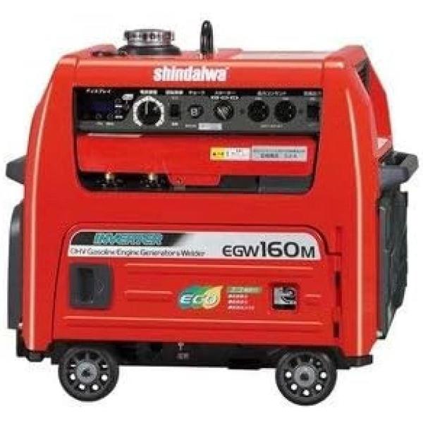 やまびこ 新ダイワ ガソリンエンジン発電機 兼用溶接機 EGW160M-I 本体のみタイプ 160A...