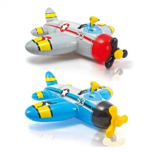 【在庫有・即納】 【アウトレット品】INTEX ウォーターガンプレーンライドオン 57537 [色指定不可]  浮き輪 フロート 水鉄砲つき プール 海水浴 水遊び｜daiyu8