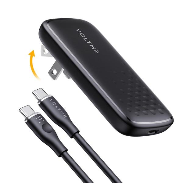 ボルトミー VOLTME 65W Type-C 薄型 折りたたみ式 充電器 Revo 65 Evo ...