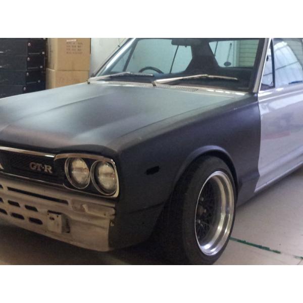 ハコスカ フェンダー GC10 スカイライン フロントフェンダー スチール製 右側(運転席側) 旧車...