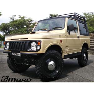 みほ◇ja11ジムニー2点セット◇ブラウン、ステッチ黒 ジムニー JB64 JB23 JA22 JA12 JA11 +20 1655 16インチ 5.5J 139