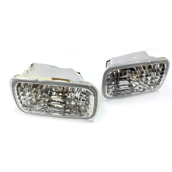 スカイライン フロントウインカー R34 BNR34 GT-R フロントバンパーウインカー CLEA...